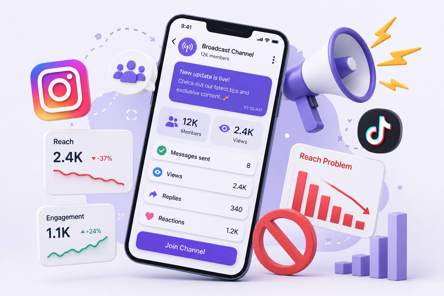 Why Instagram Broadcast Channels Are Not Increasing Your Reach?